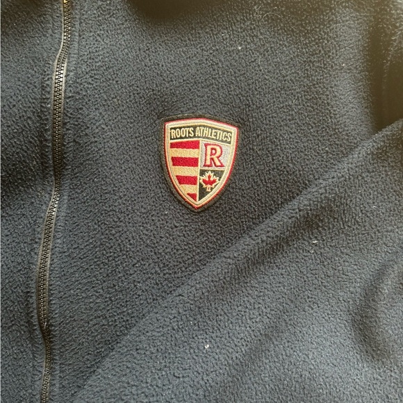 Vintage Roots Athletics Navy Blue Fleece - Picture 2 of 6
